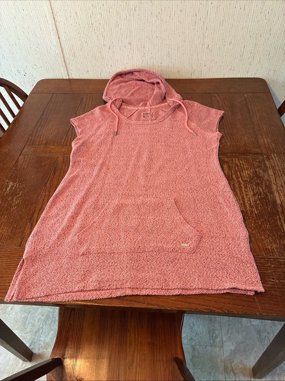 MNY Marc New York Long Knit Sweater Hoodie Dress Tunic Summer Women’s XL